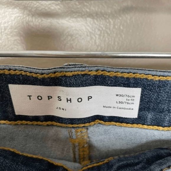 Topshop Joni High Waist‎ Jeggings Jeans - Picture 2 of 3